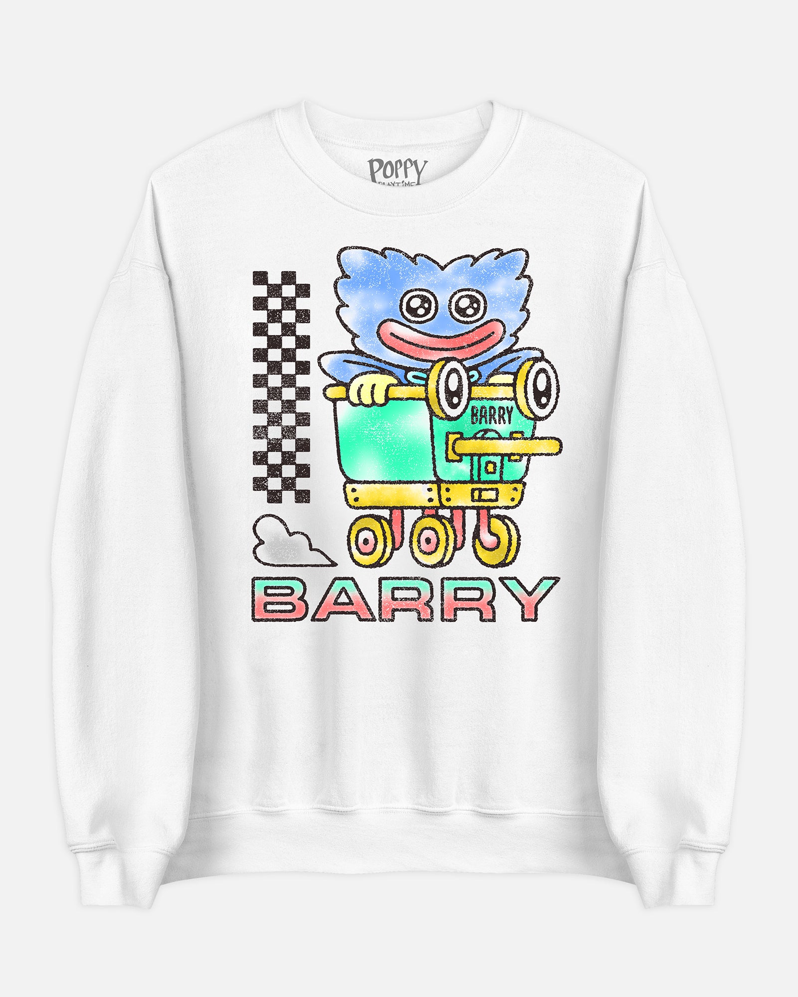 White Cotton Pullover Hoodie | Unisex Fit | Barry Cart