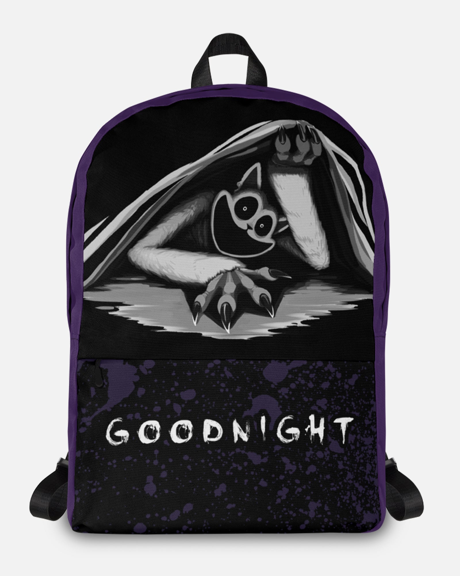 Water-Resistant Laptop Backpack with Hidden Pockets | Monster CatNap