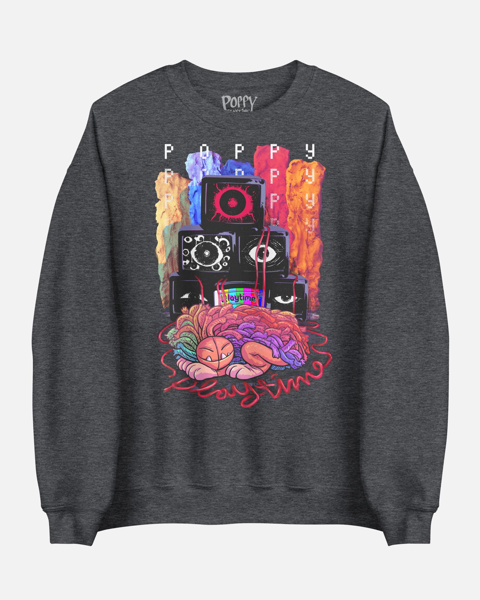 Unisex Cotton Pullover Sweatshirt | Dark Heather | Experiment 1166