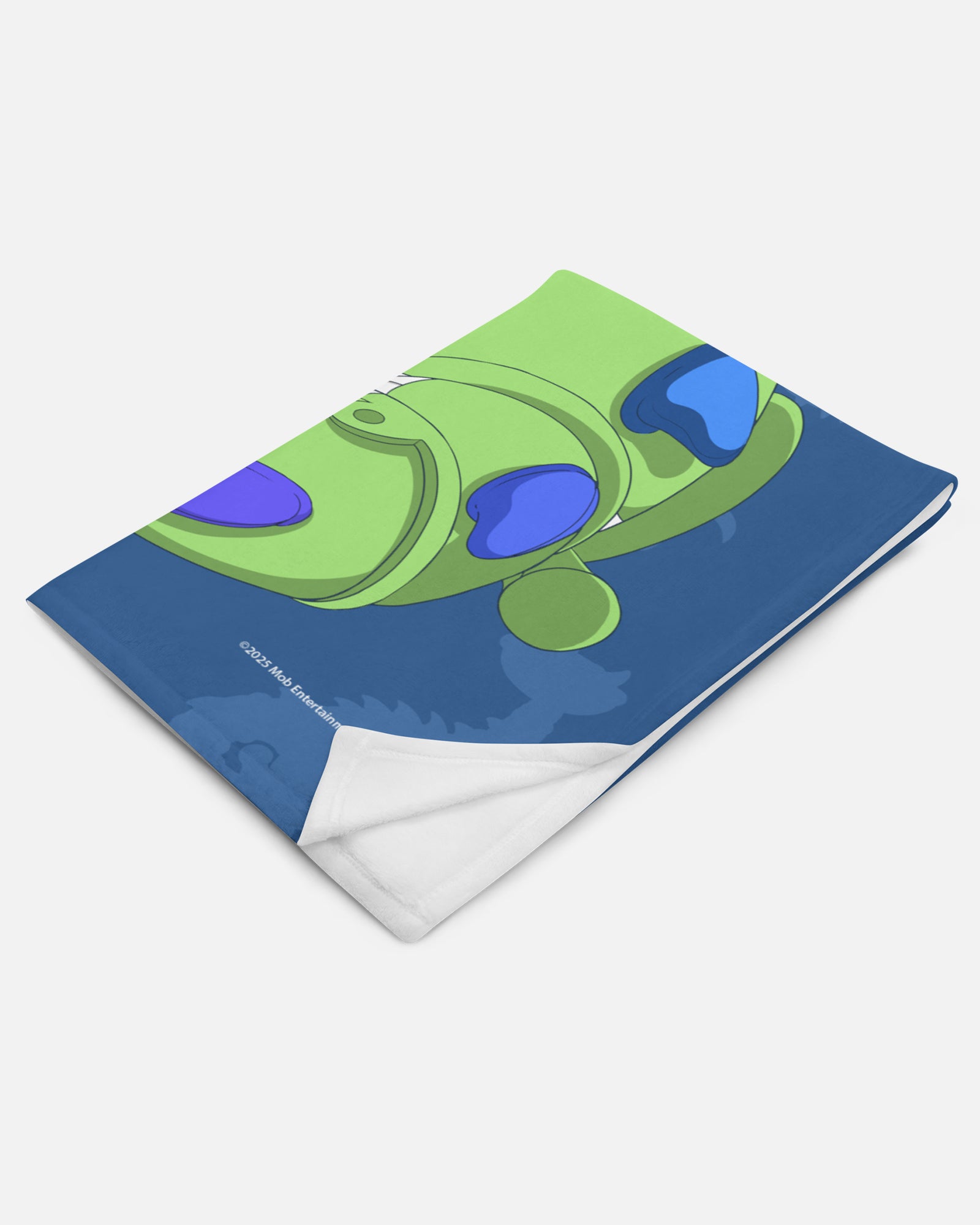 Soft Blue Throw Blanket 50x60 | Hypoallergenic & Machine-Washable | Pianosaurus