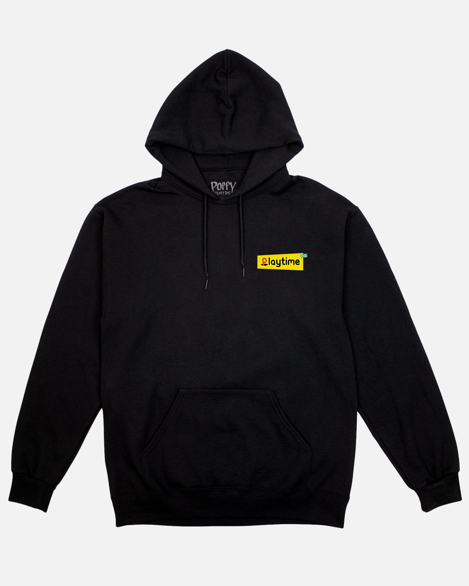 Black Drawstring Hoodie for Men & Women | 100% Cotton | Yarnaby Attack