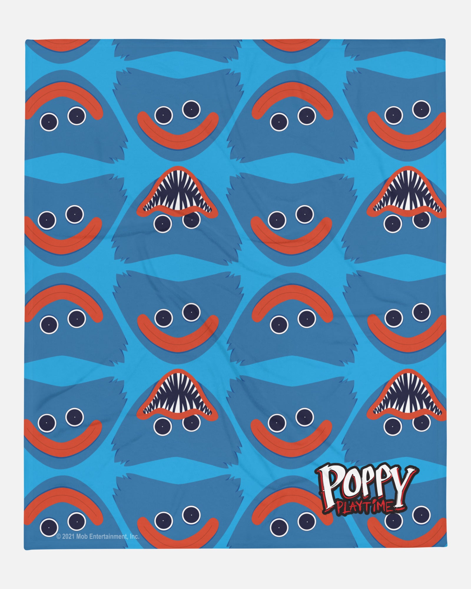 Soft Huggy Wuggy Fleece Blanket 50x60" | Hypoallergenic & Machine-Washable