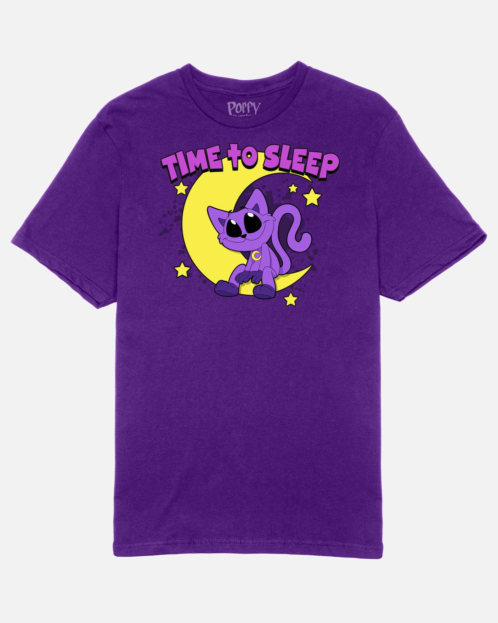 Purple Cotton CatNap Sleep Tee | Unisex & Kids Sizes