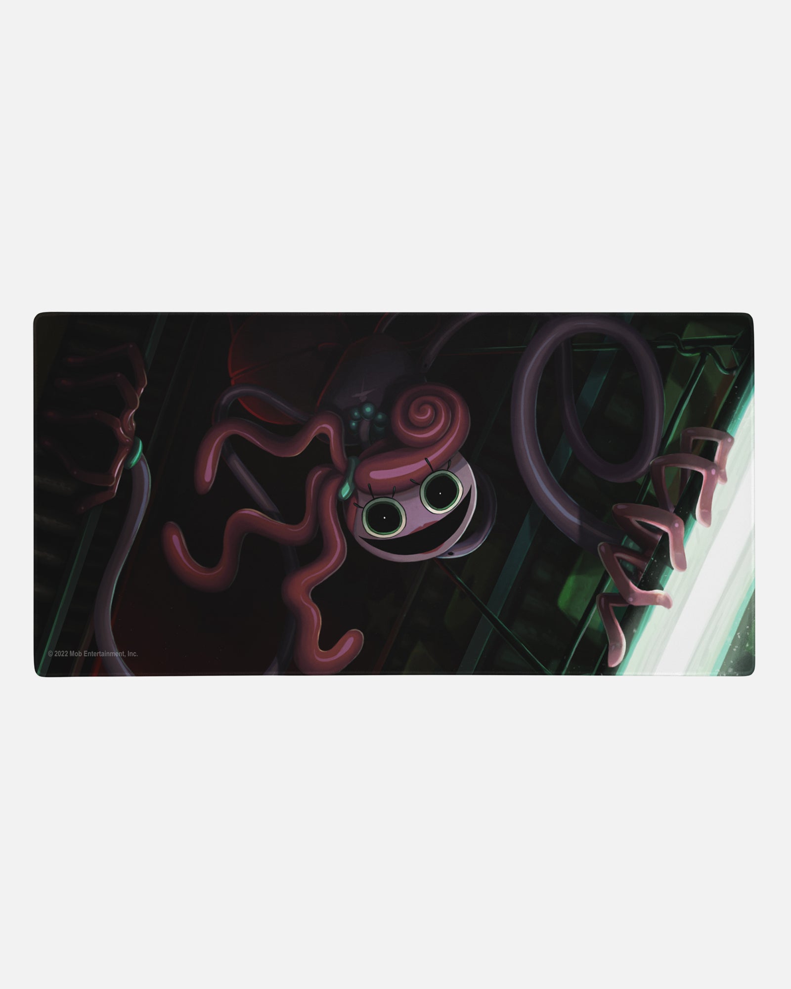 Large Gaming Mousepad 36x18" with Non-Slip Base | Mommy Long Legs
