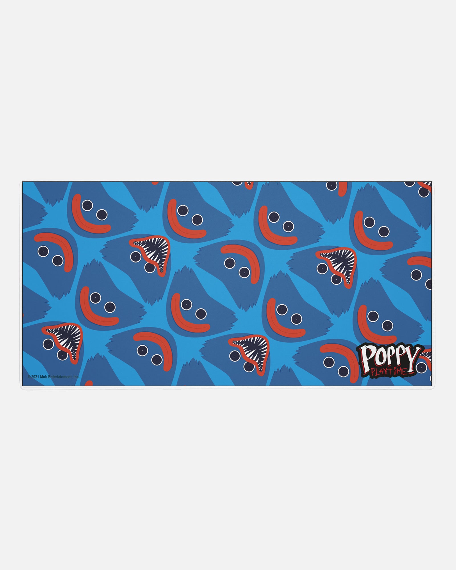 Large Huggy Wuggy Gaming Mousepad 36x18" | Non-Slip Rubber Base