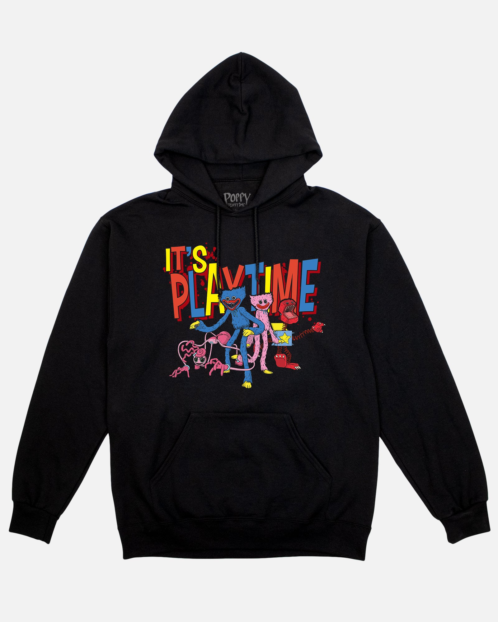 Poppy Gang Drawstring Hoodie for Kids & Adults | 100% Cotton