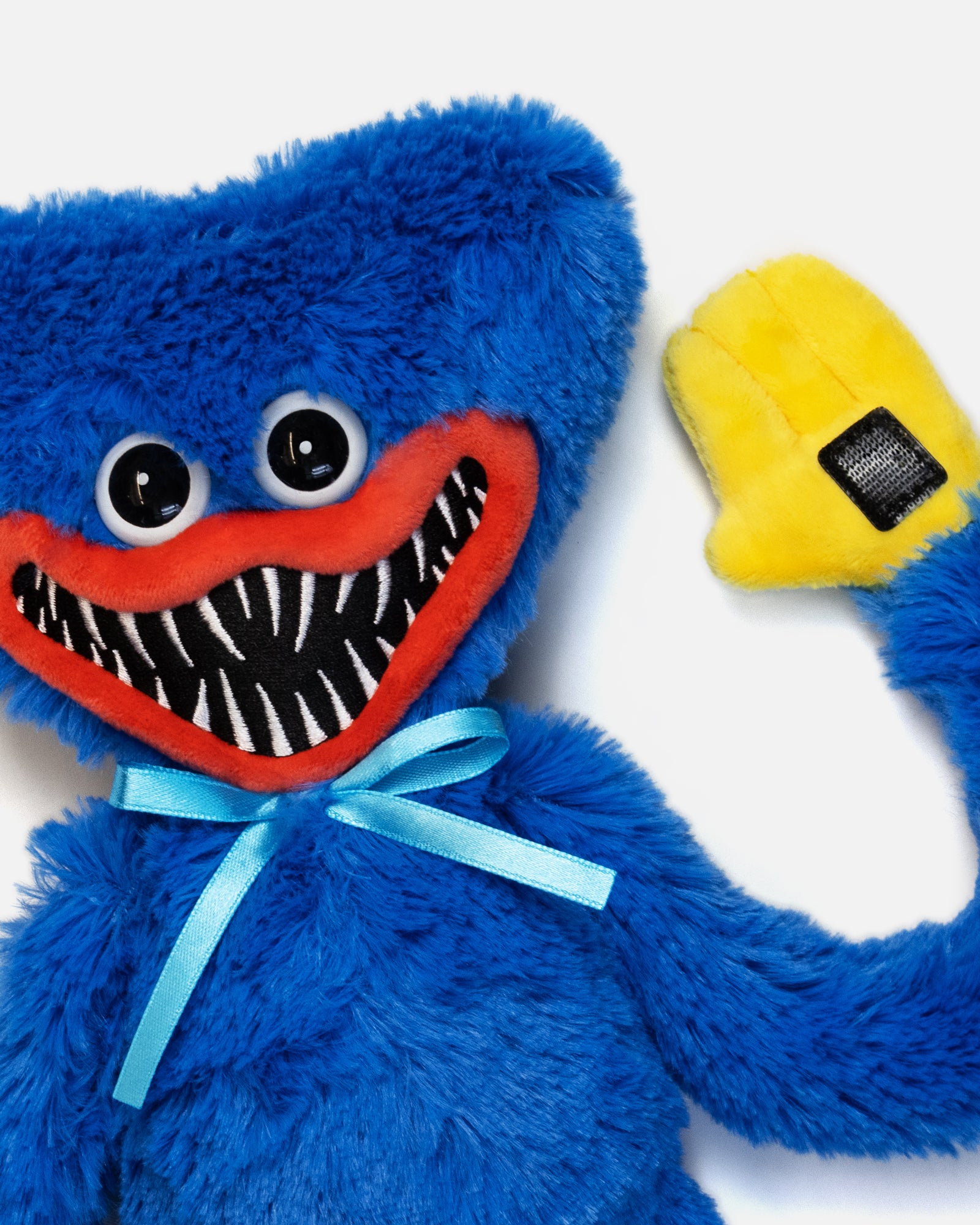 Scary Huggy Wuggy Plush Toy 19" with Velcro Hands & Feet