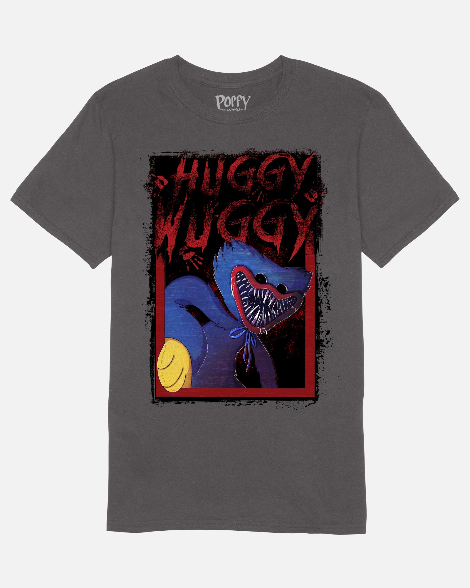 Unisex Cotton Huggy Wuggy Attack T-Shirt | Officially Licensed