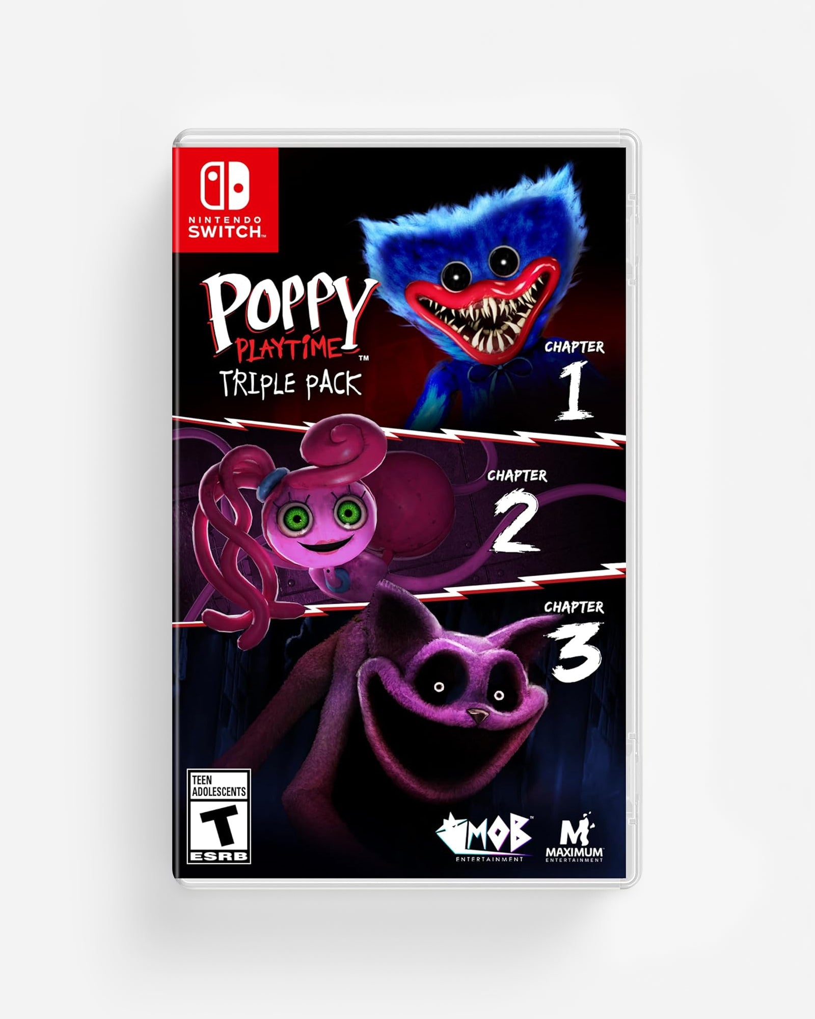 Poppy Playtime Triple Pack for Nintendo Switch | Physical Game Bundle